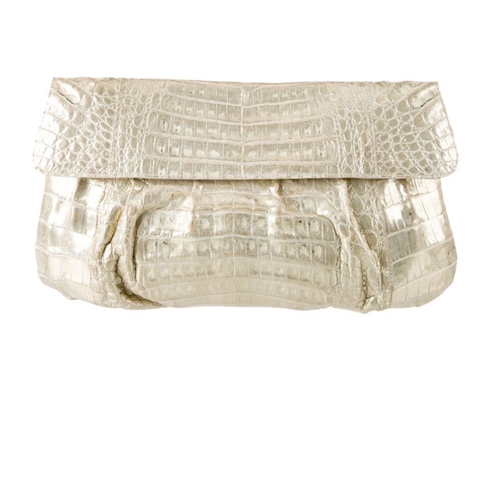 Nancy Gonzales Crocodile clutch